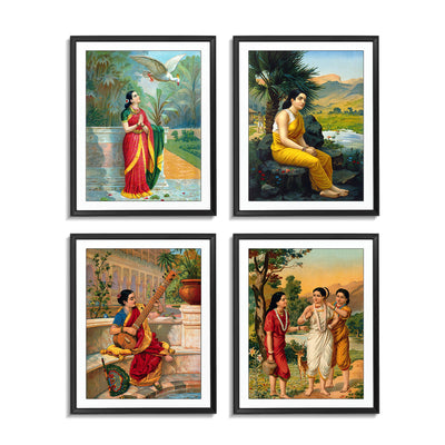 Raja Ravi Varma (Set of 4)