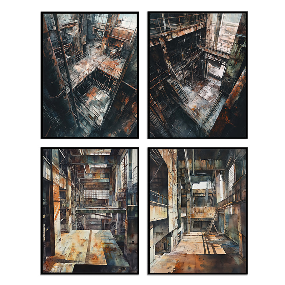 The Rusted Heart (Set of 4)