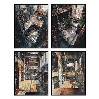 The Rusted Heart (Set of 4)