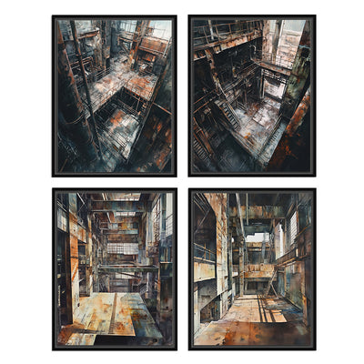 The Rusted Heart (Set of 4)