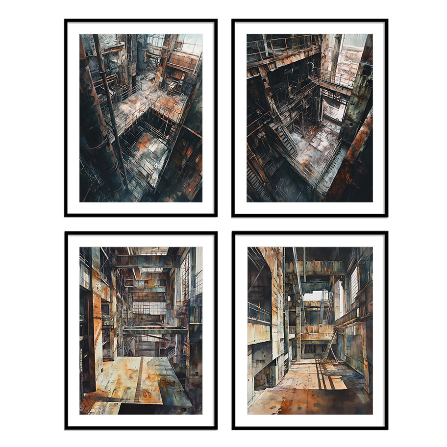 The Rusted Heart (Set of 4)