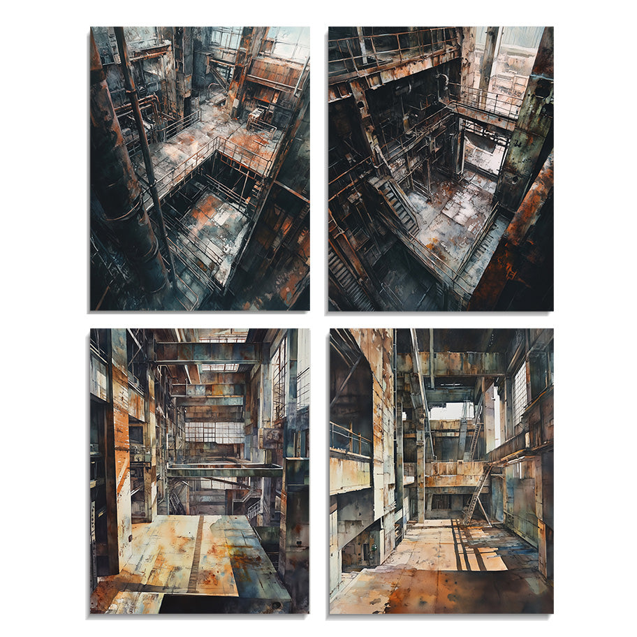 The Rusted Heart (Set of 4)