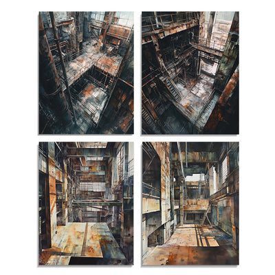 The Rusted Heart (Set of 4)