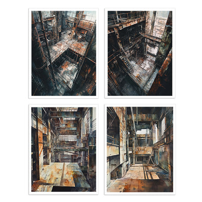 The Rusted Heart (Set of 4)