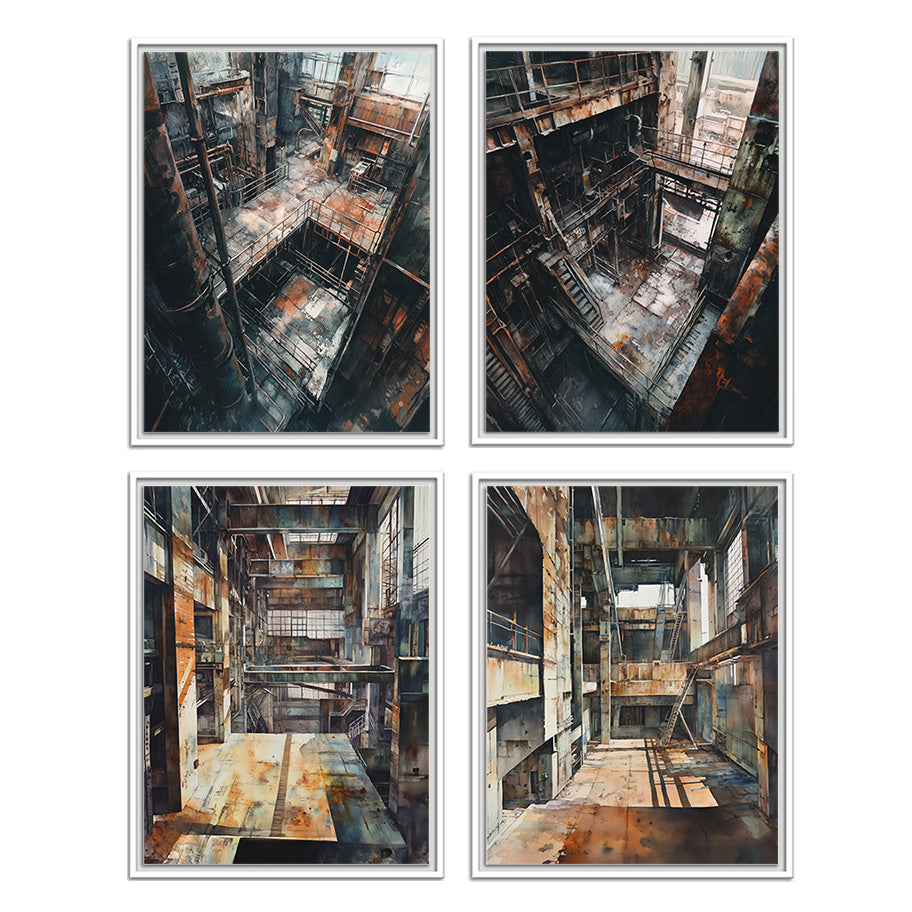 The Rusted Heart (Set of 4)