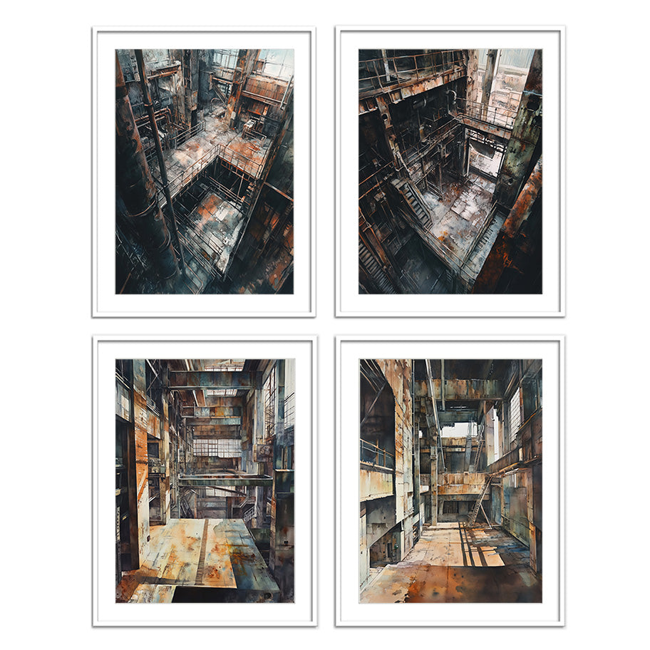 The Rusted Heart (Set of 4)