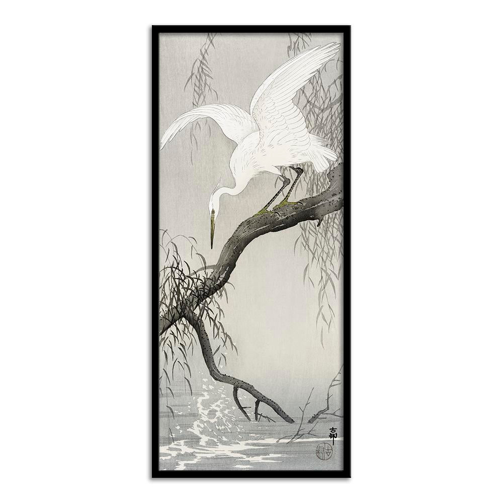 White Heron on Tree Ranch