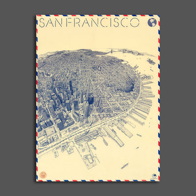 Map of San Francisco, 1982