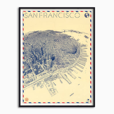 Map of San Francisco, 1982