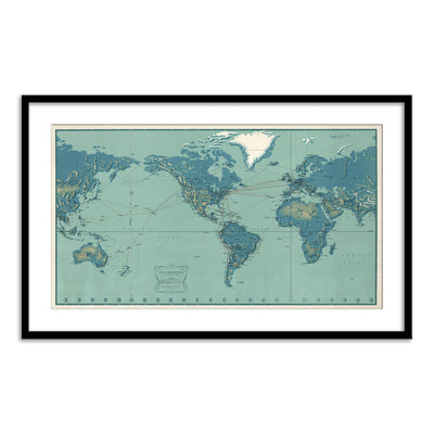 Pan American World Airways Map II