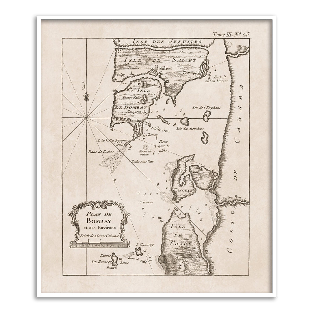 Plan De Bombay [1764]