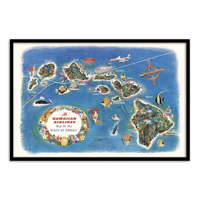 Hawaiian Airlines Map