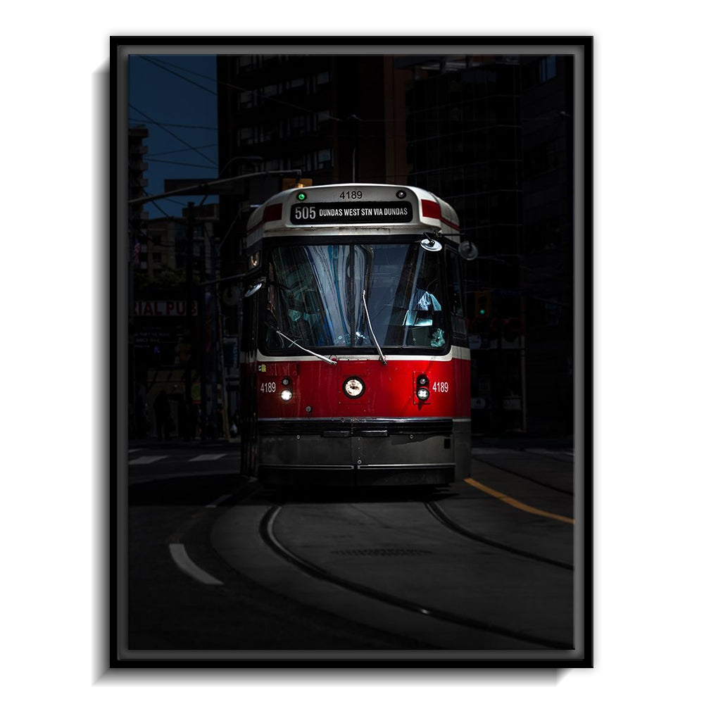 Dundas Street Car Toronto Color