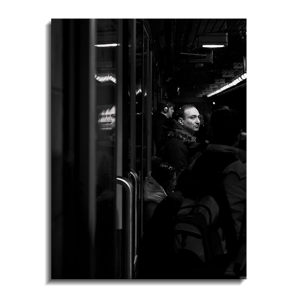 Toronto Subway Reflection