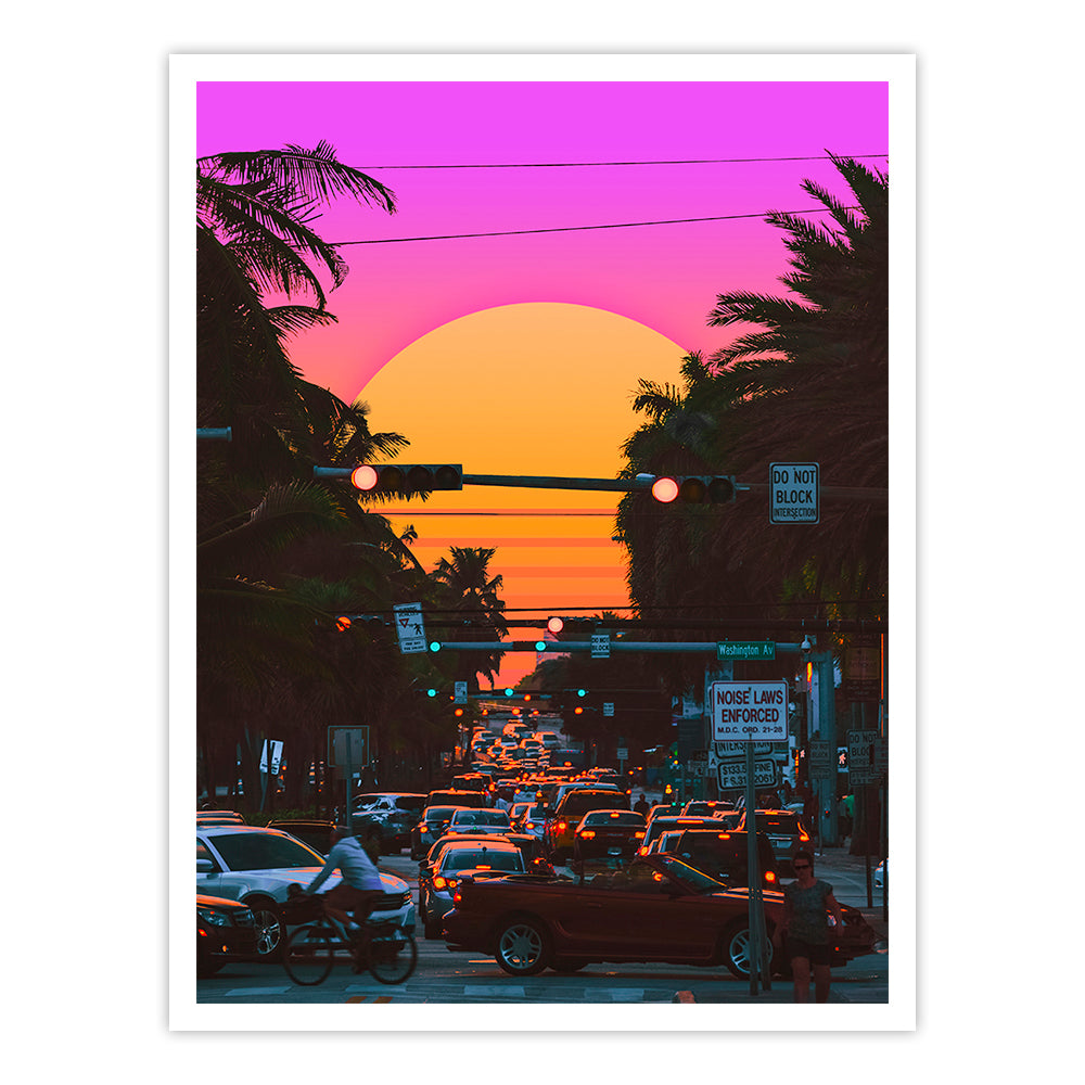 Sunset Vaporwave 3