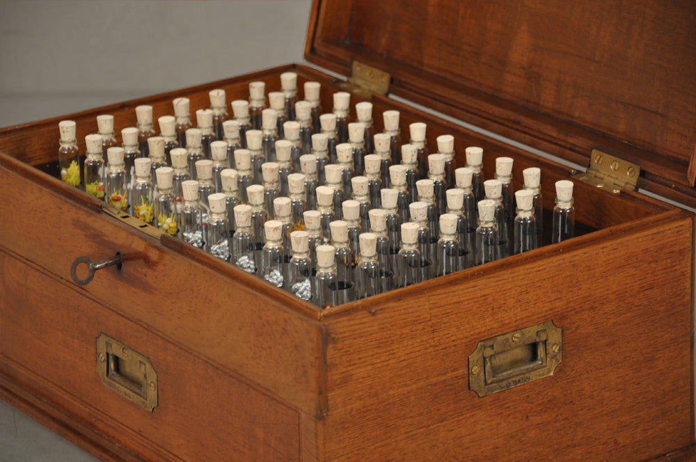 Homeopaths Chest of Vials