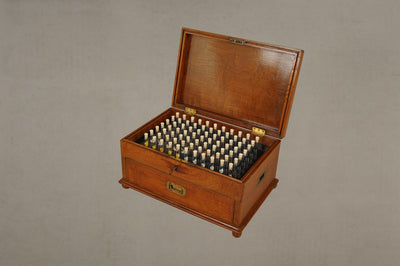 Vintage Homeopaths Chest of Vials