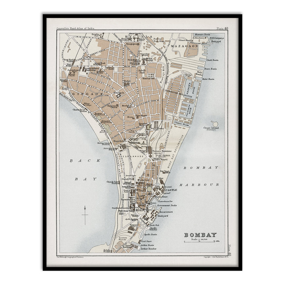 Map of Bombay [1893]