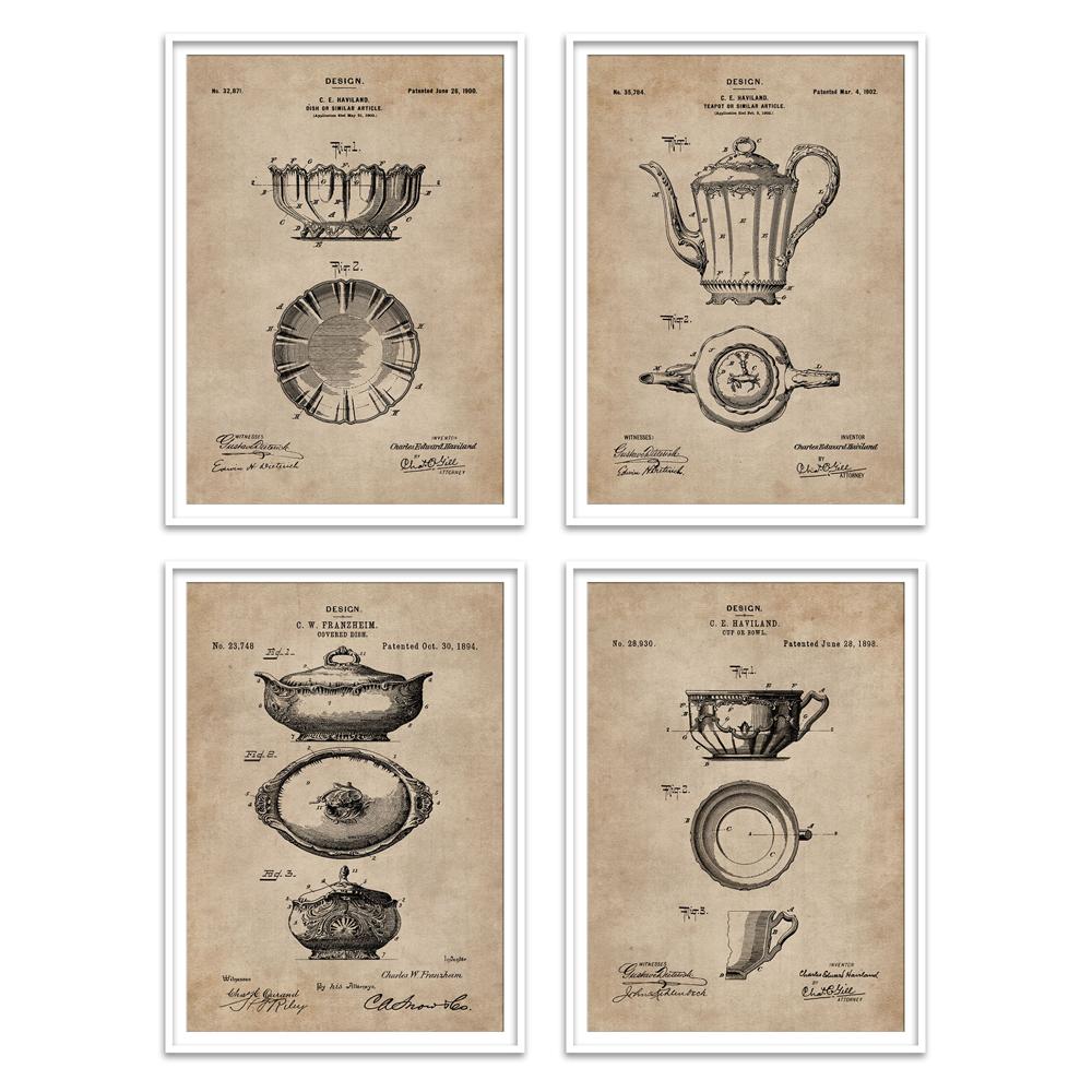 Kitchen & Dining Series - Crockery (Set of 4)