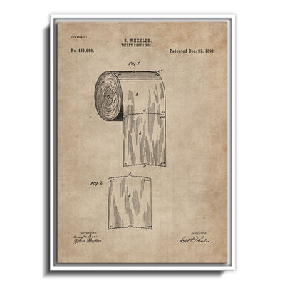 Patent Document of a Toilet Paper Roll