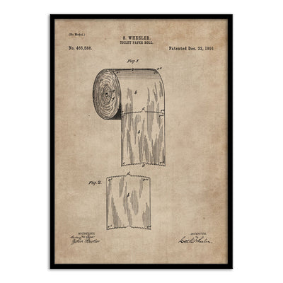 Patent Document of a Toilet Paper Roll