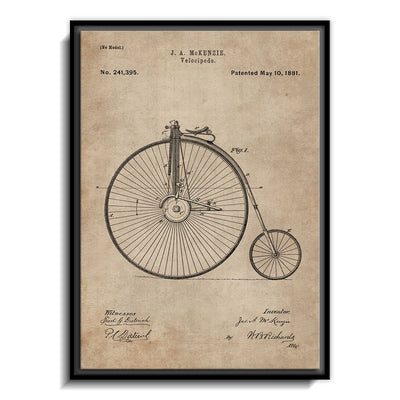 Patent Document of a Velocipede